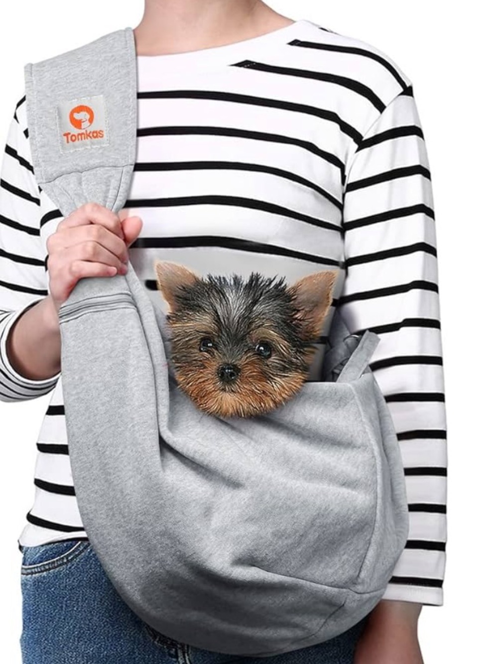 TOMKAS Dog/Cat Sling Carrier